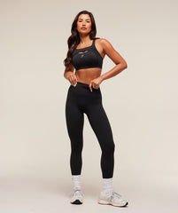 Alpha High Support Sports Bra Black
