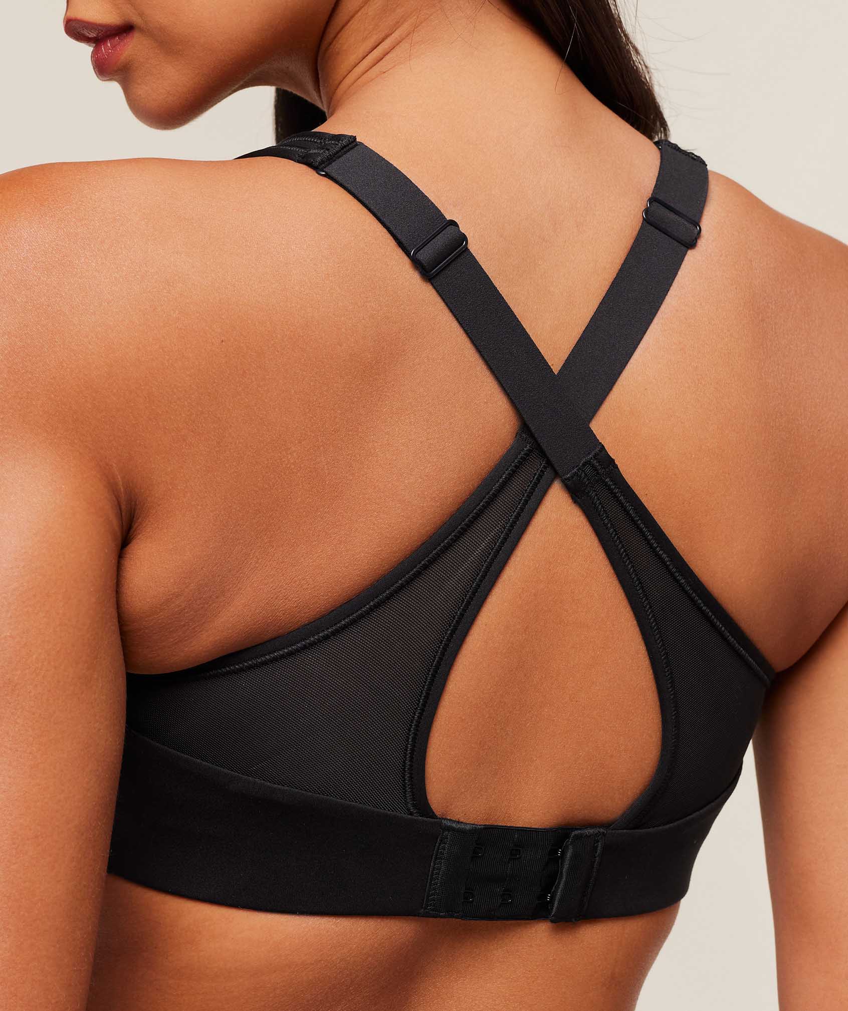Alpha High Support Sports Bra Black