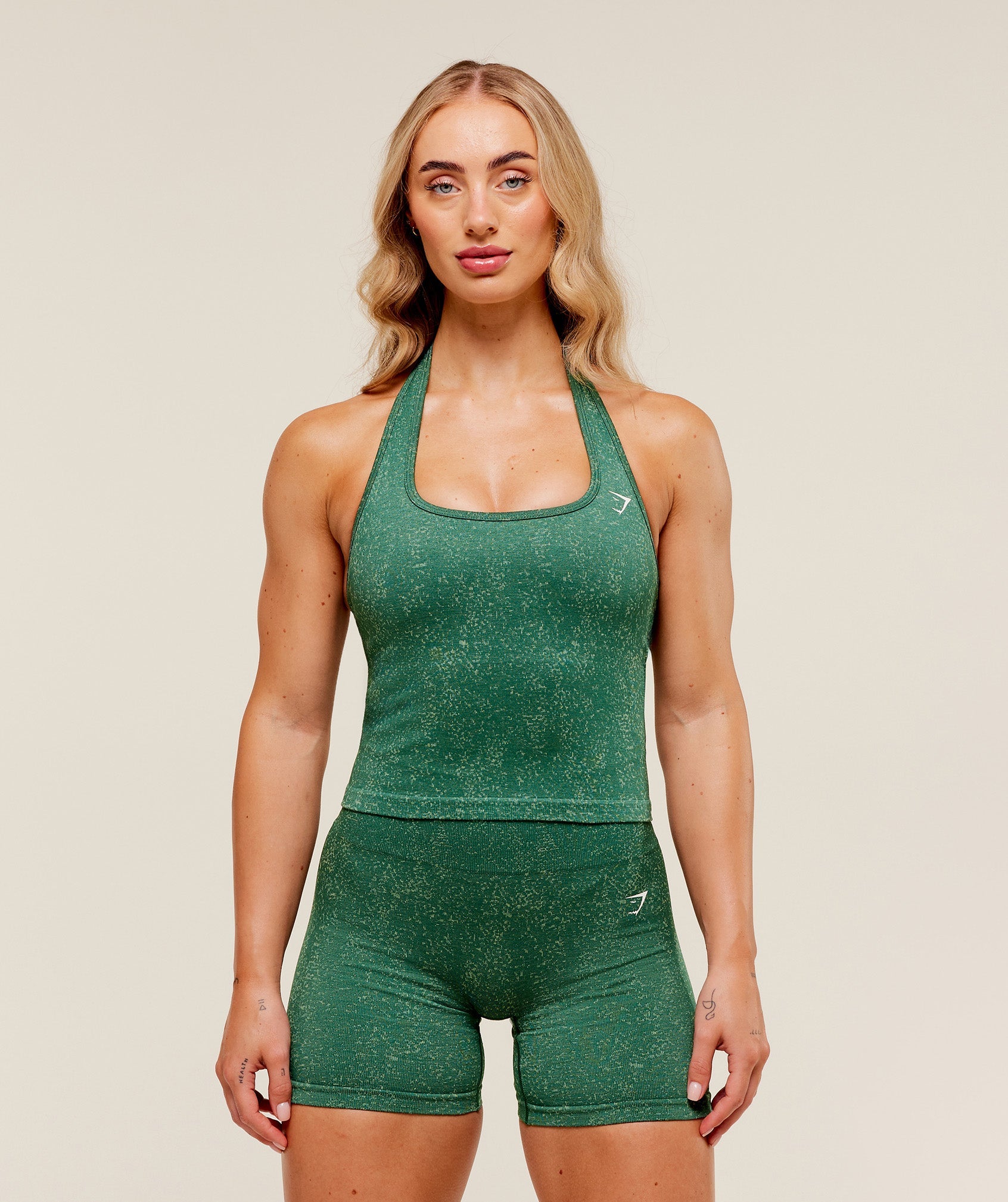 Adapt Fleck x Whitney Tank With Shelf Lift Green/Clay Green