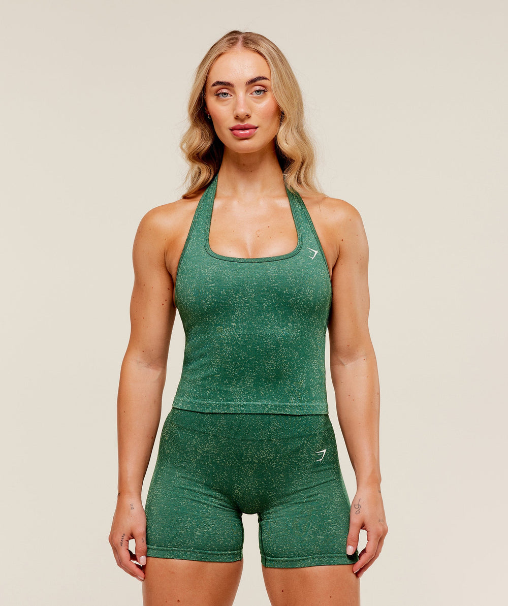 Adapt Fleck x Whitney Tank With Shelf Lift Green/Clay Green