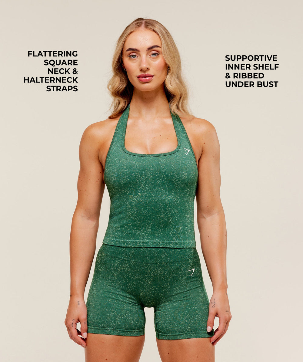 Adapt Fleck x Whitney Tank With Shelf Lift Green/Clay Green