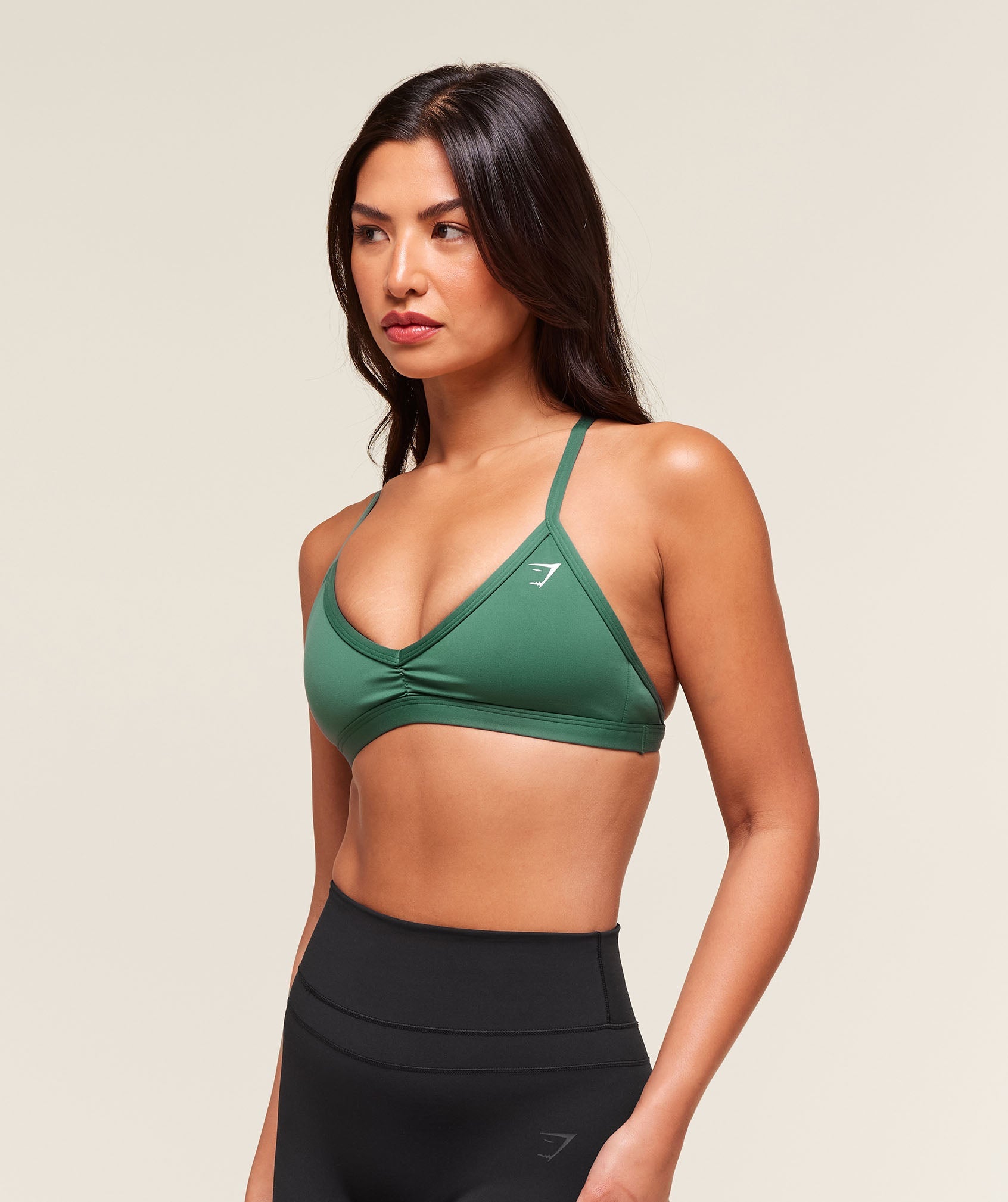 Minimal Sports Bra Lift Green