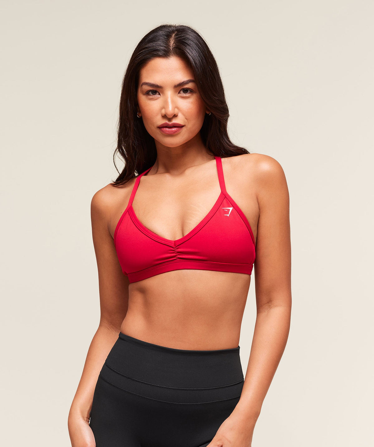 Minimal Sports Bra Carmine Red