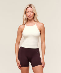 Everyday Seamless Tank With Shelf Soft White