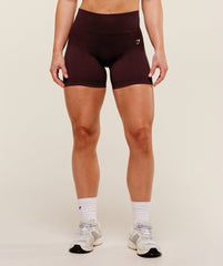 Adapt Fleck x Whitney Seamless Shorts Cherry Purple/Rich Maroon
