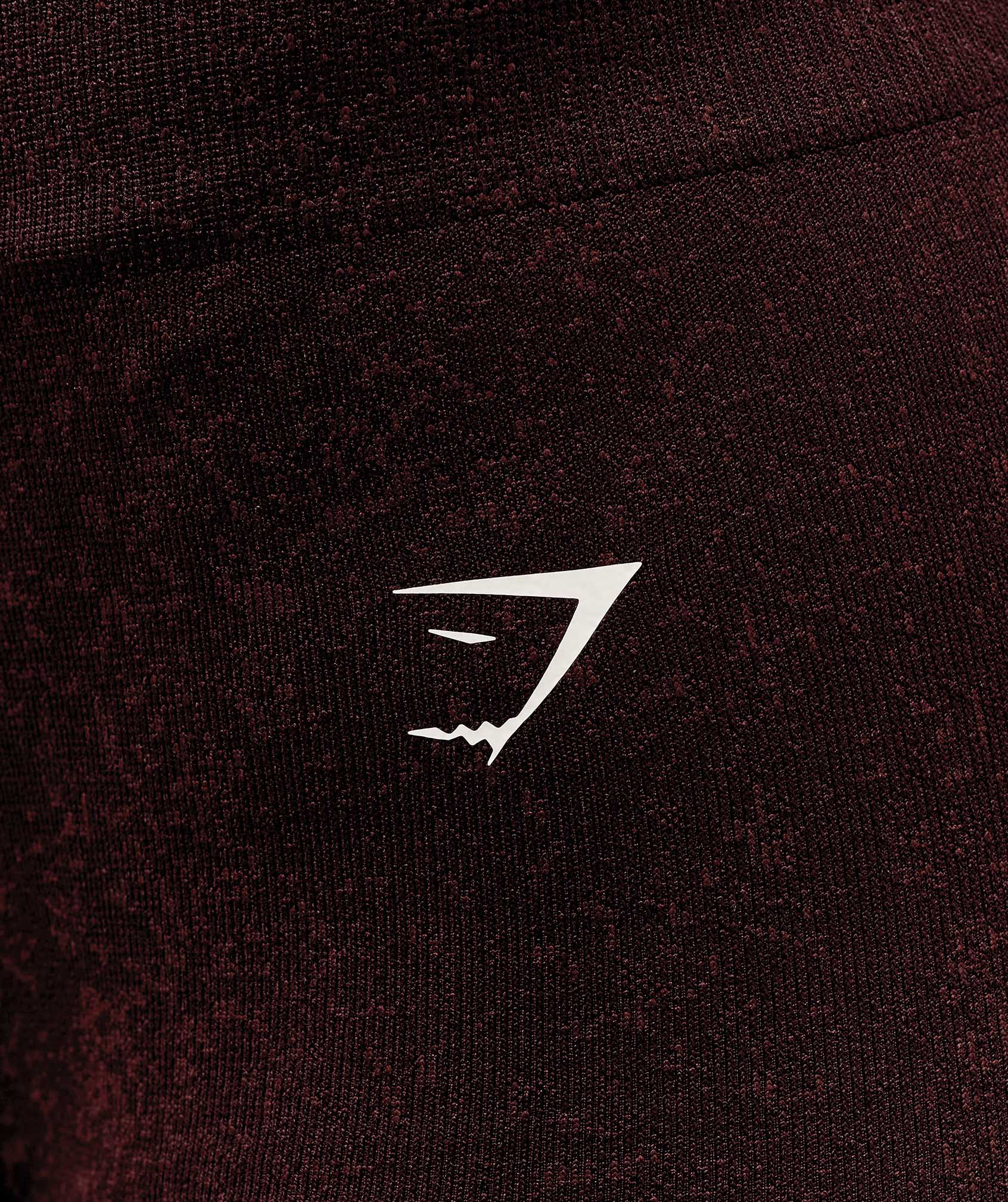 Adapt Fleck x Whitney Seamless Shorts Cherry Purple/Rich Maroon