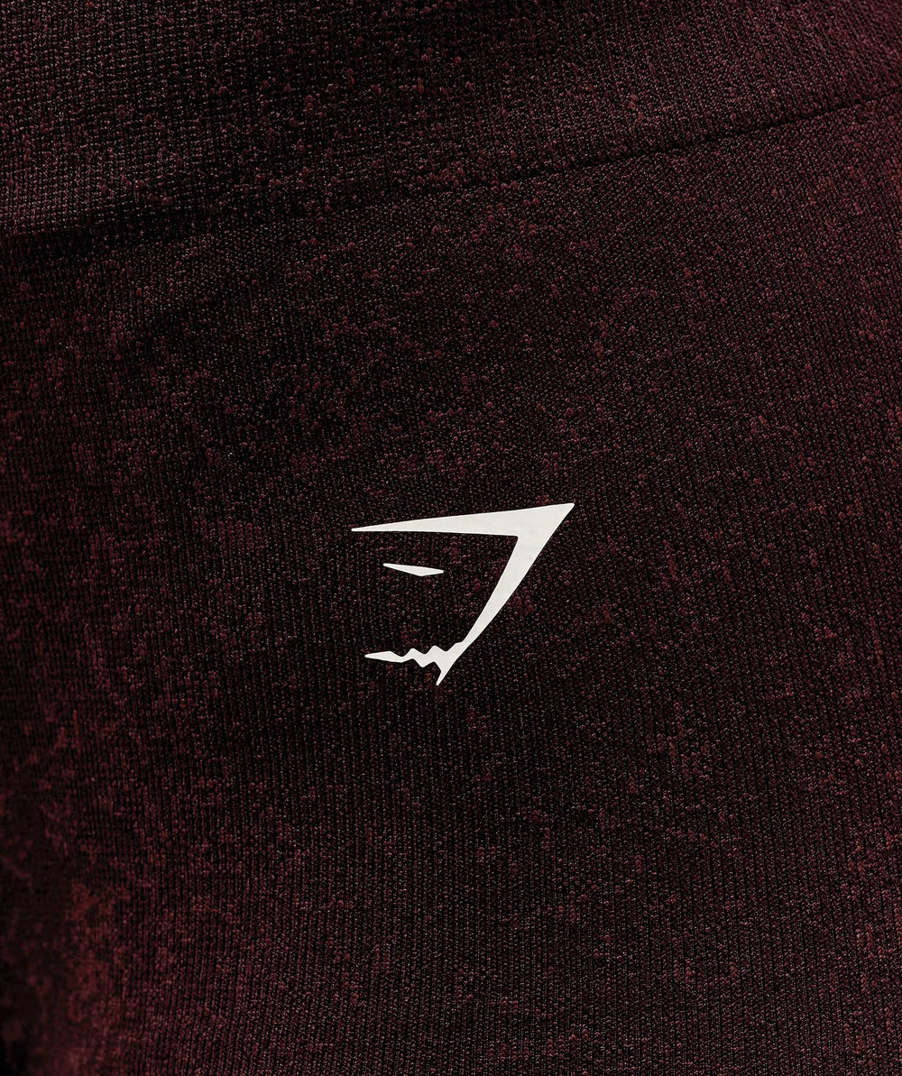 Adapt Fleck x Whitney Seamless Shorts Cherry Purple/Rich Maroon