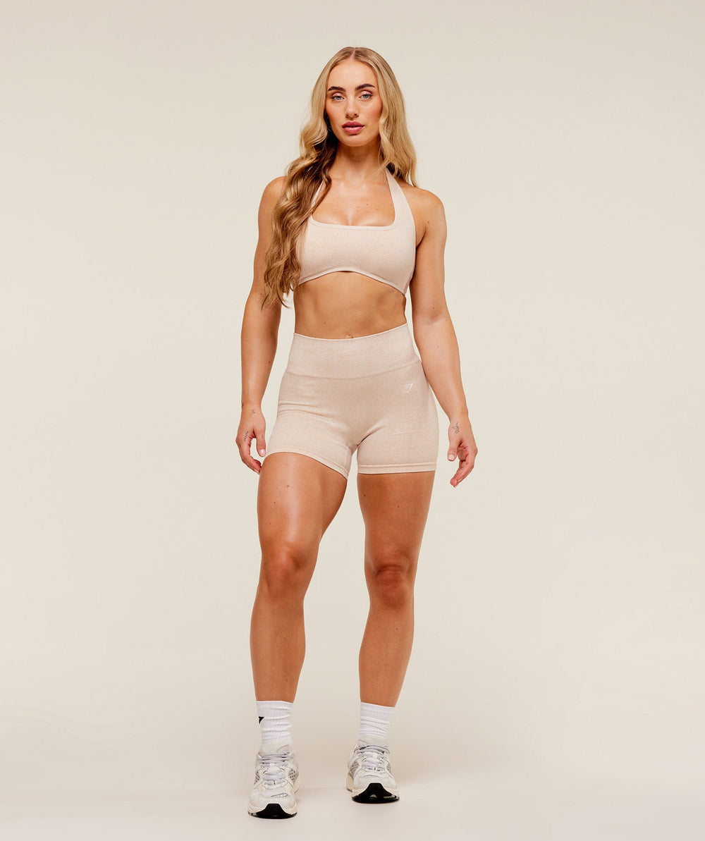 Adapt Fleck x Whitney Seamless Shorts Coconut White