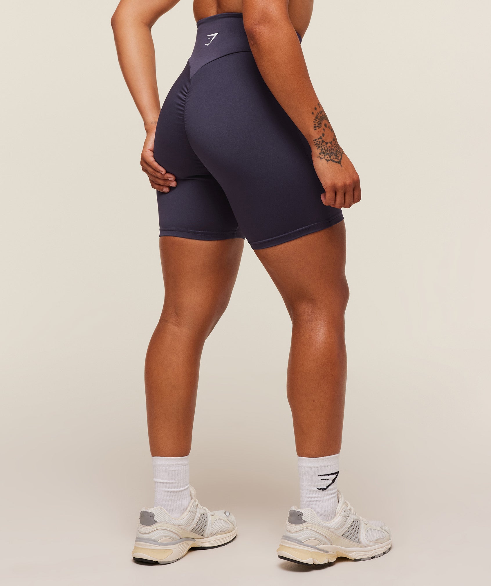 Reps Power Tight Shorts Midnight Purple