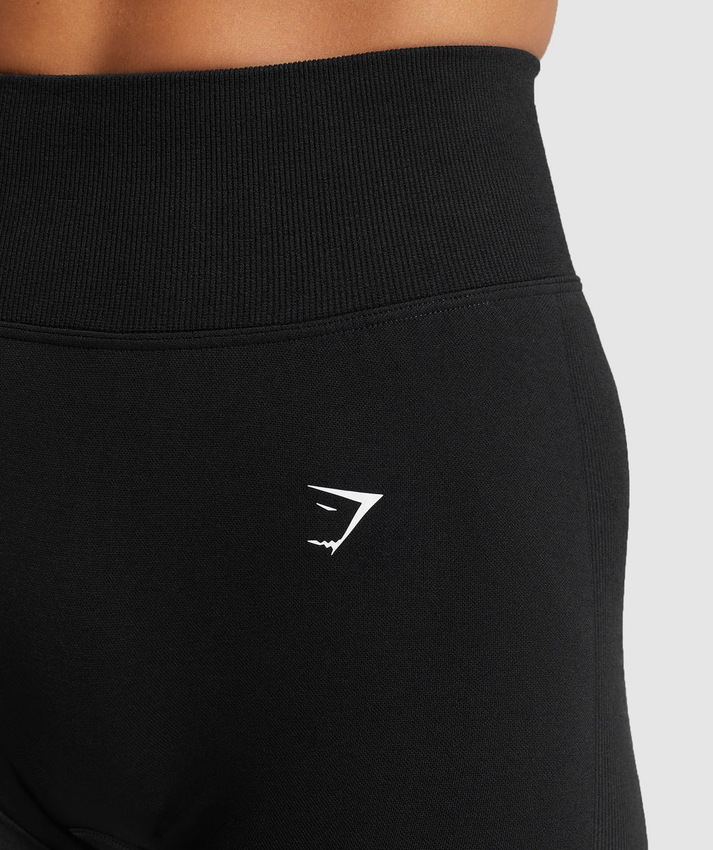 Lift Seamless Shorts Black/Black Marl
