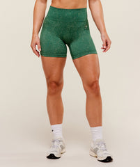 Adapt Fleck x Whitney Seamless Shorts Lift Green/Clay Green