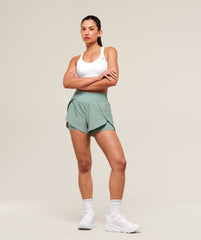 Running 2-in-1 Shorts Celeste Blue
