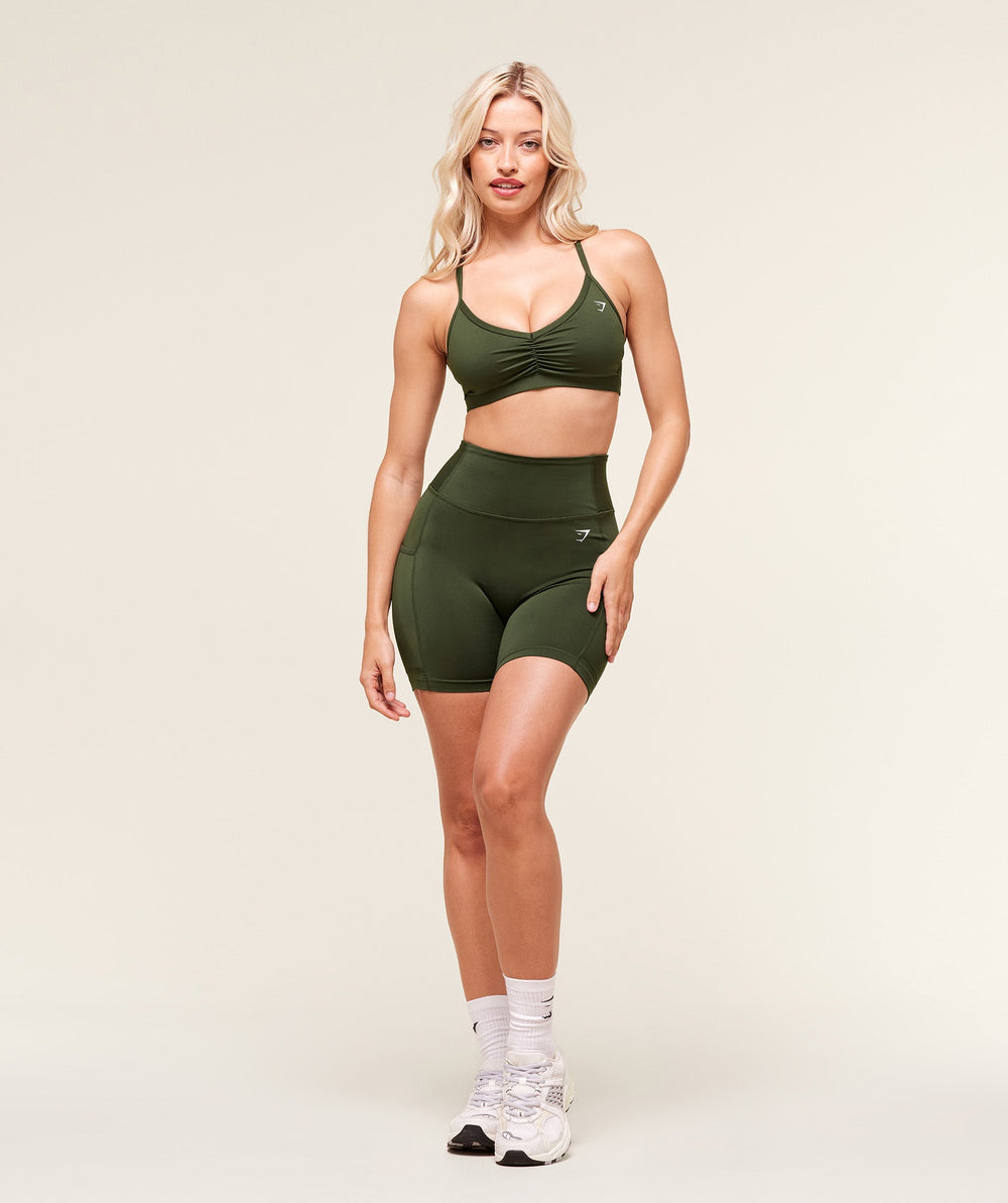 Pocket Shorts Winter Olive