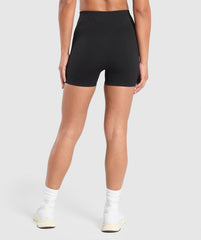Corset Seamless Shorts Black