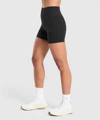 Corset Seamless Shorts Black
