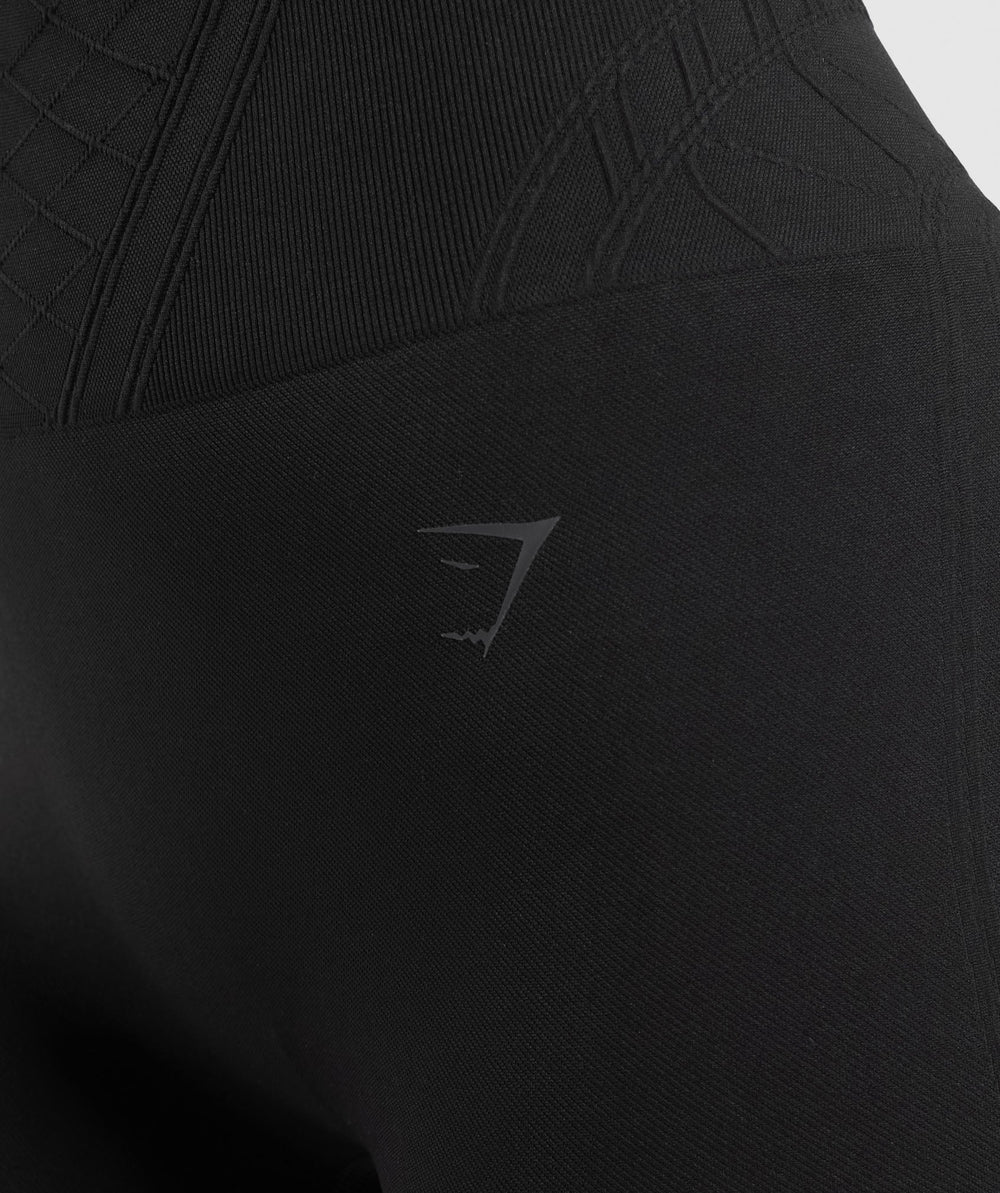 Corset Seamless Shorts Black