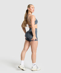 Adapt Camo Seamless Shorts Titanium Blue/Denim Grey