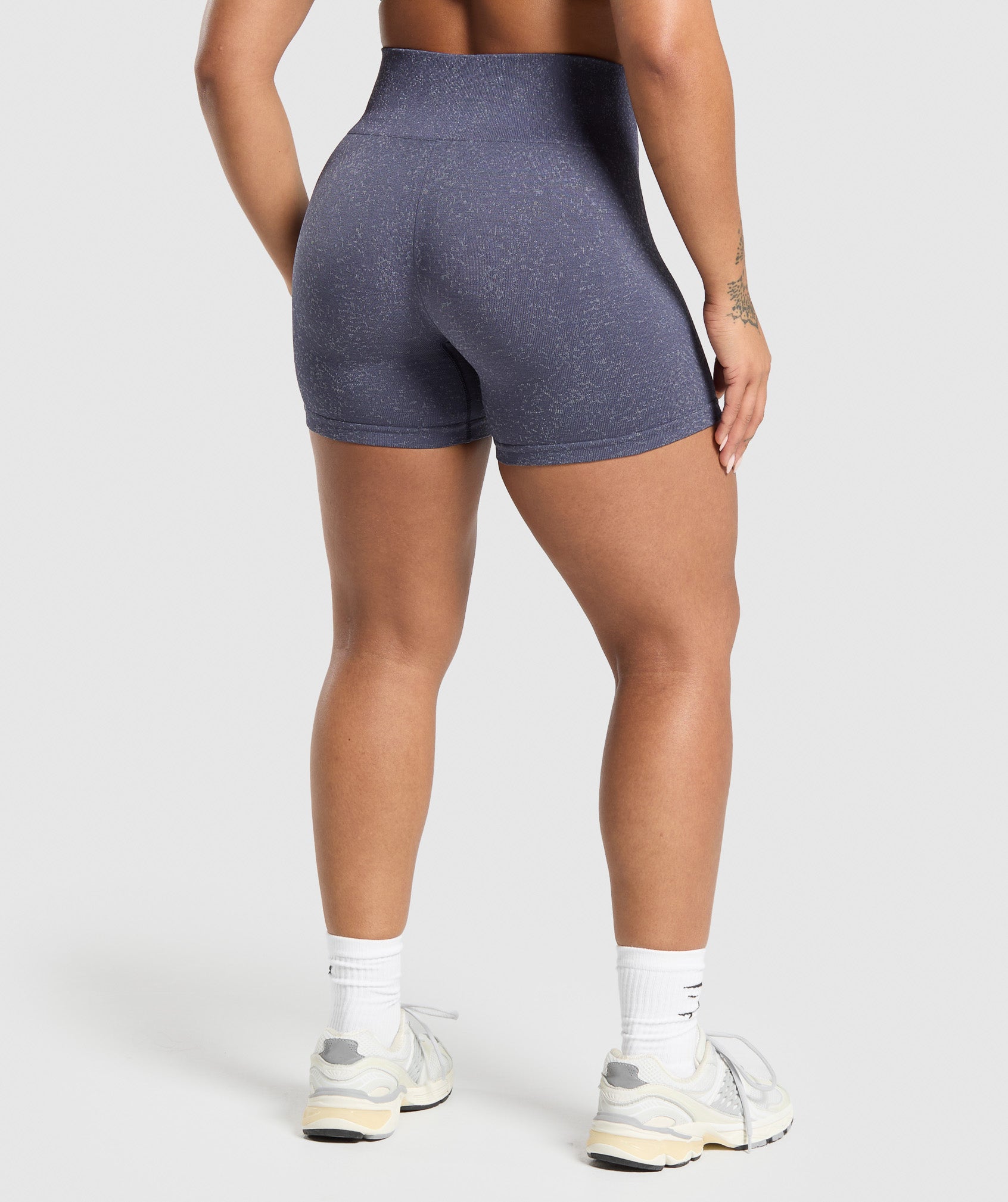 Adapt Fleck Seamless Shorts Weighted Purple/Metal Purple