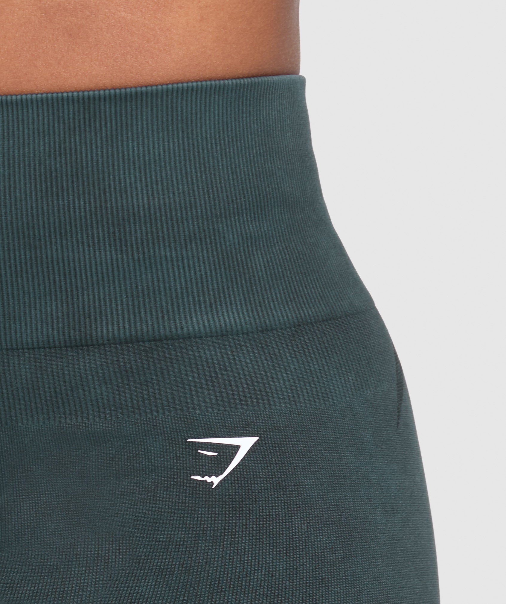 Gains Seamless Washed Shorts Black