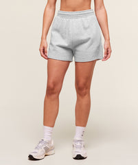 Training Fleece Shorts Light Grey Core Marl