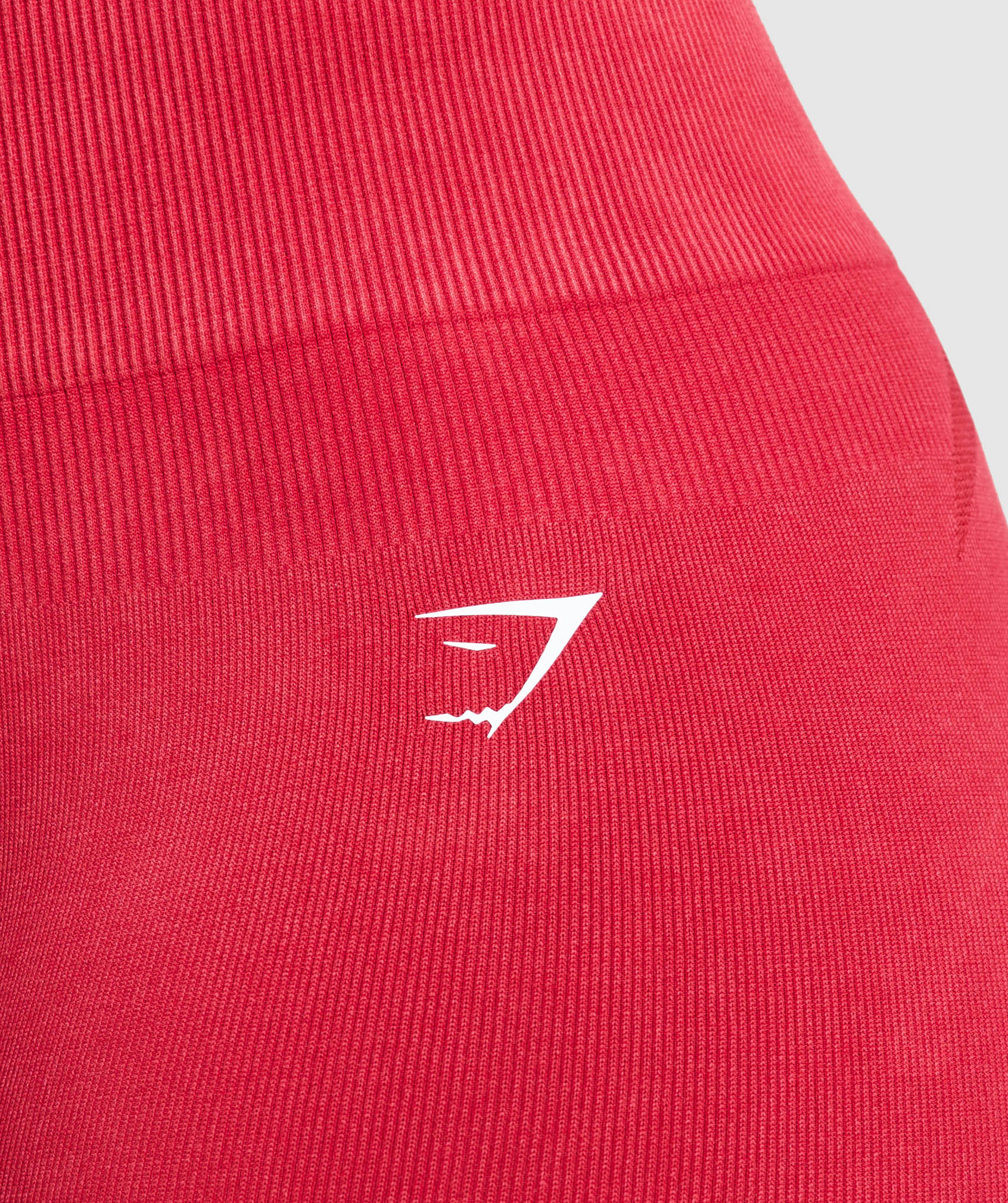 Gains Seamless Washed Shorts Carmine Red