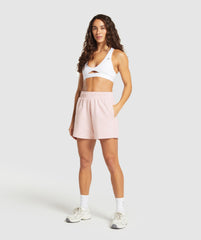Training Fleece Shorts Fair Pink