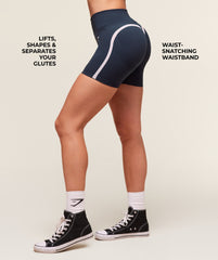 Lift Varsity Seamless Shorts Heavy Blue