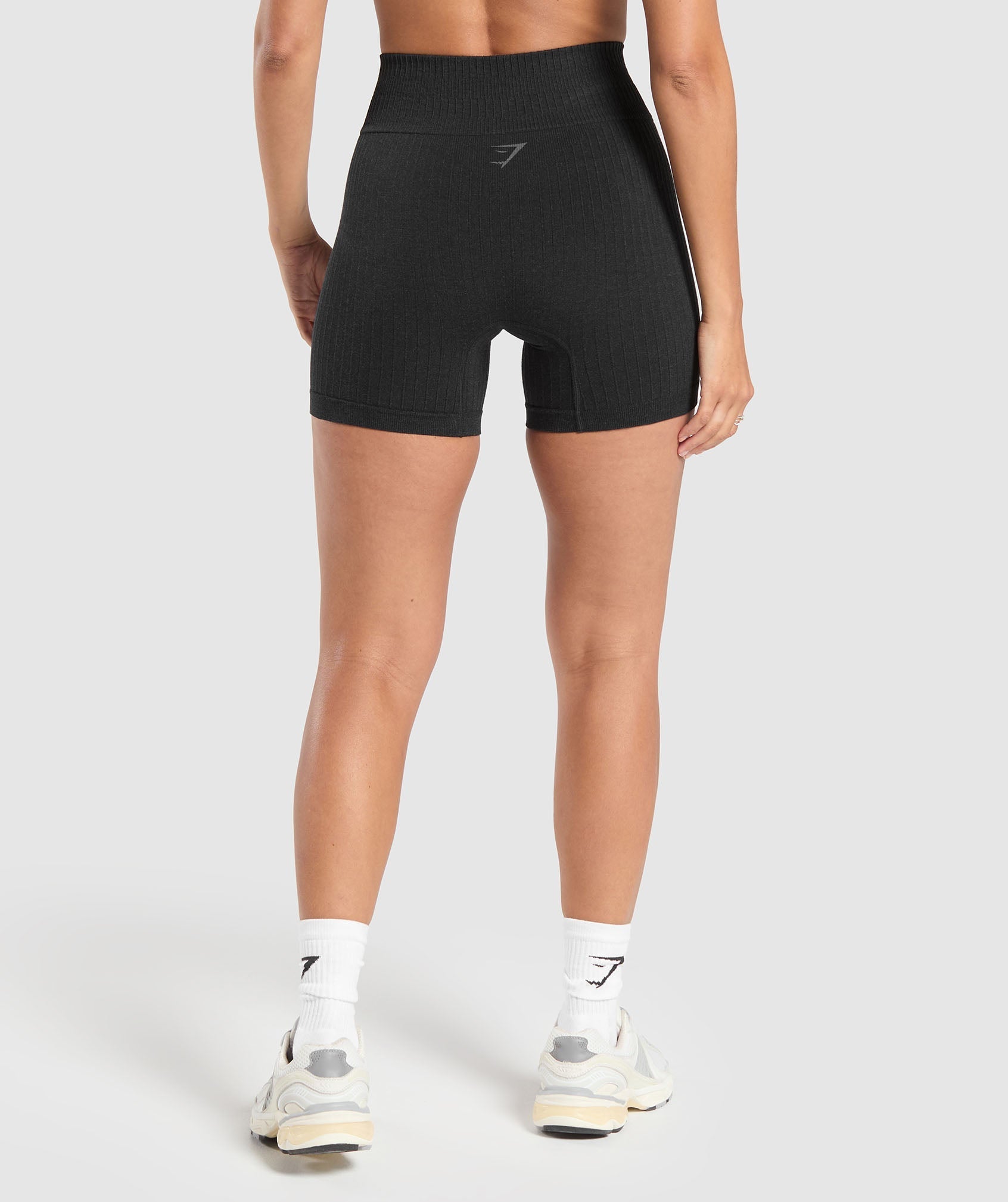 Luxe Seamless Shorts Coal Marl
