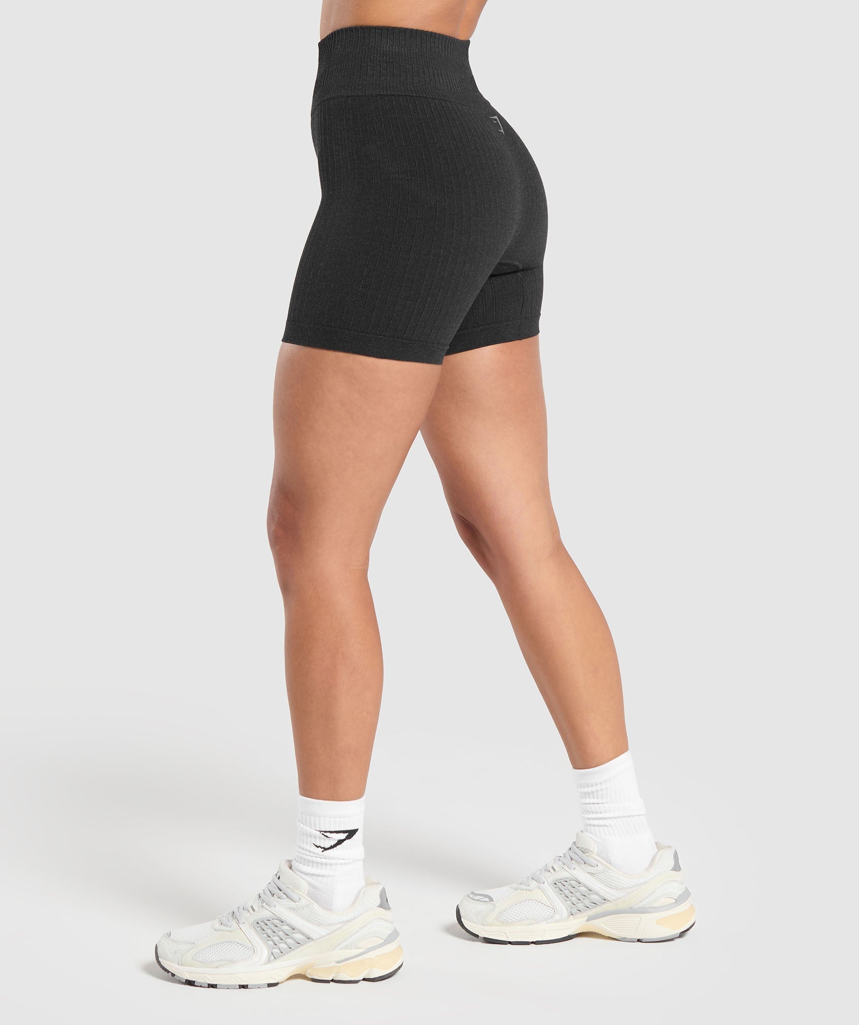 Luxe Seamless Shorts Coal Marl
