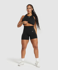 Training Cotton Tank Black