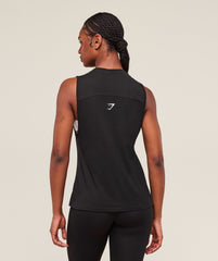 Trace Graphic Tank Black