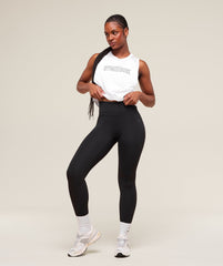Trace Graphic Tank White
