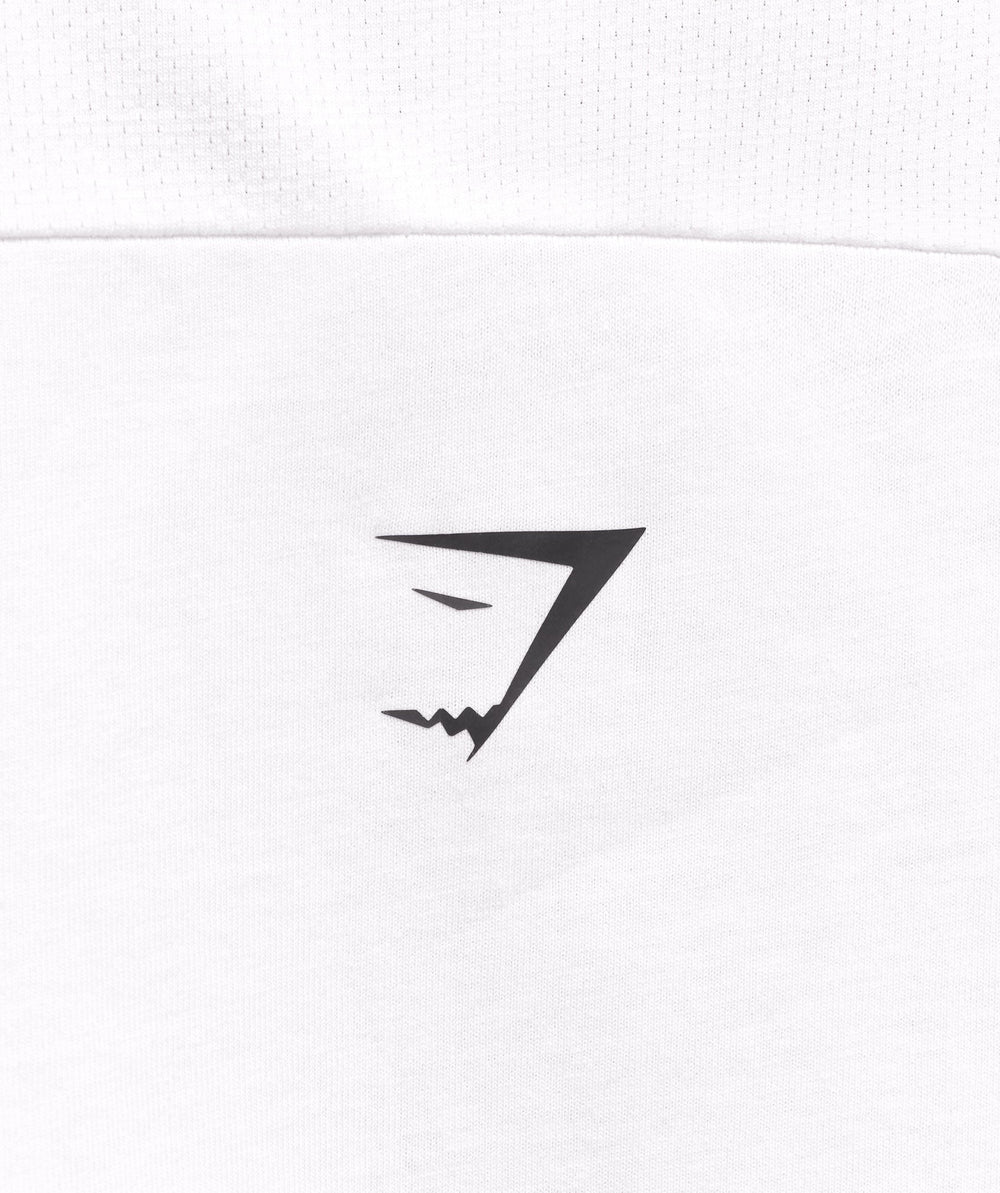 Trace Graphic Tank White