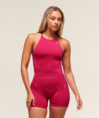 Everyday Seamless Tank With Shelf Build Pink