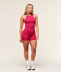 Everyday Seamless Tank With Shelf Build Pink