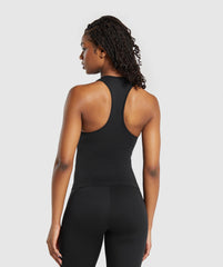 Everyday Seamless Tight Fit Tank Black