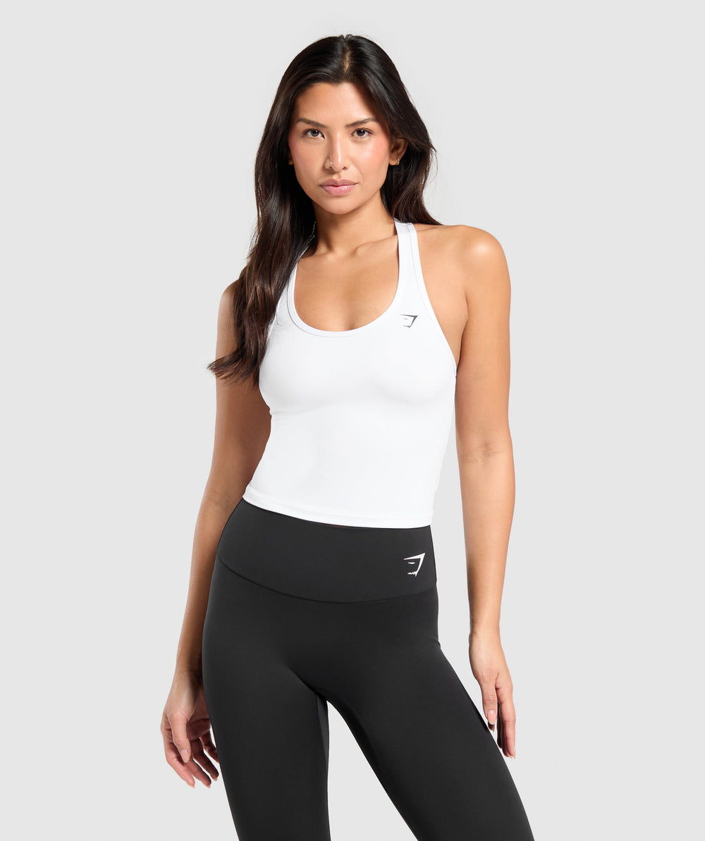 Training Racer Midi Tank White