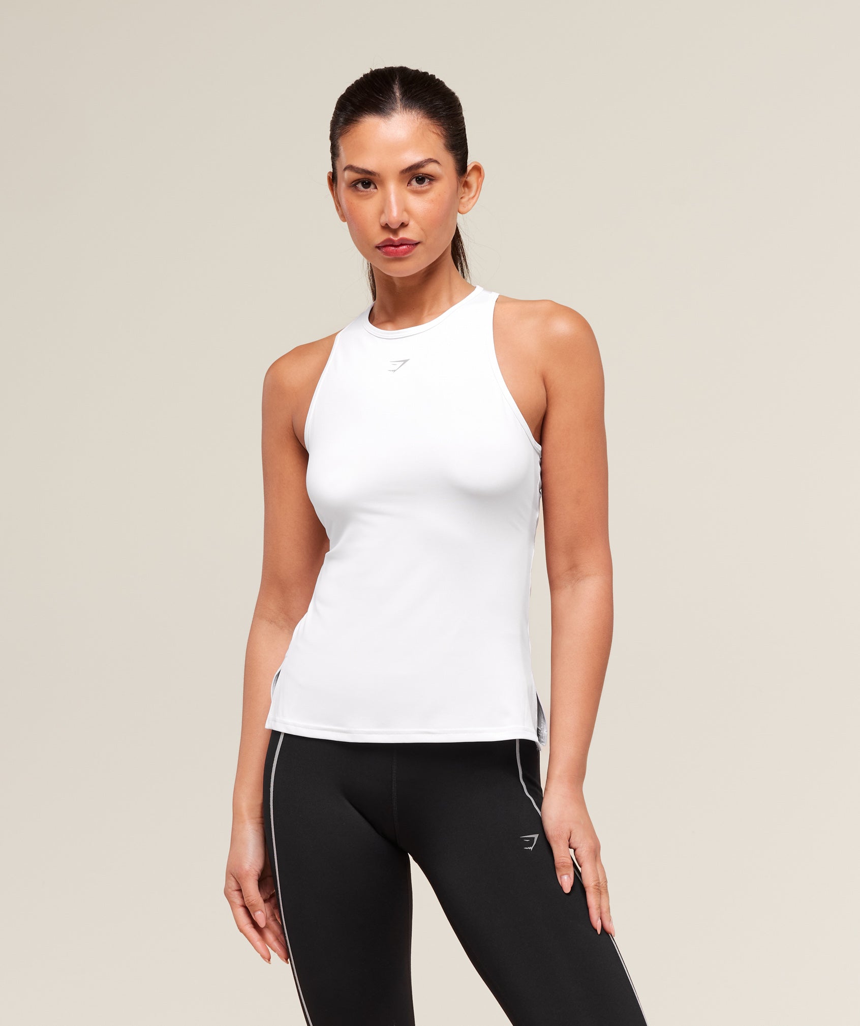 Running Back Vent Tank White