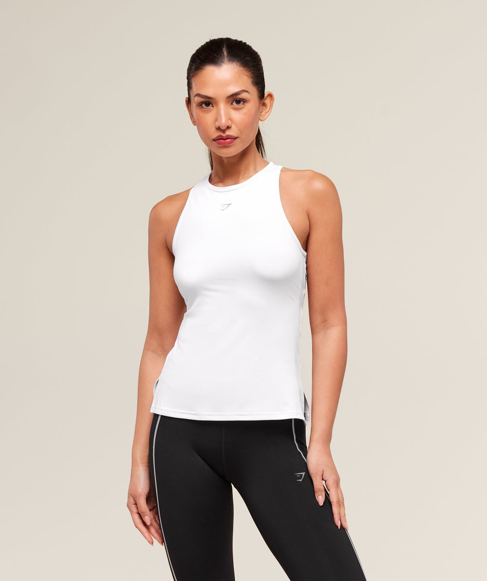 Running Back Vent Tank White