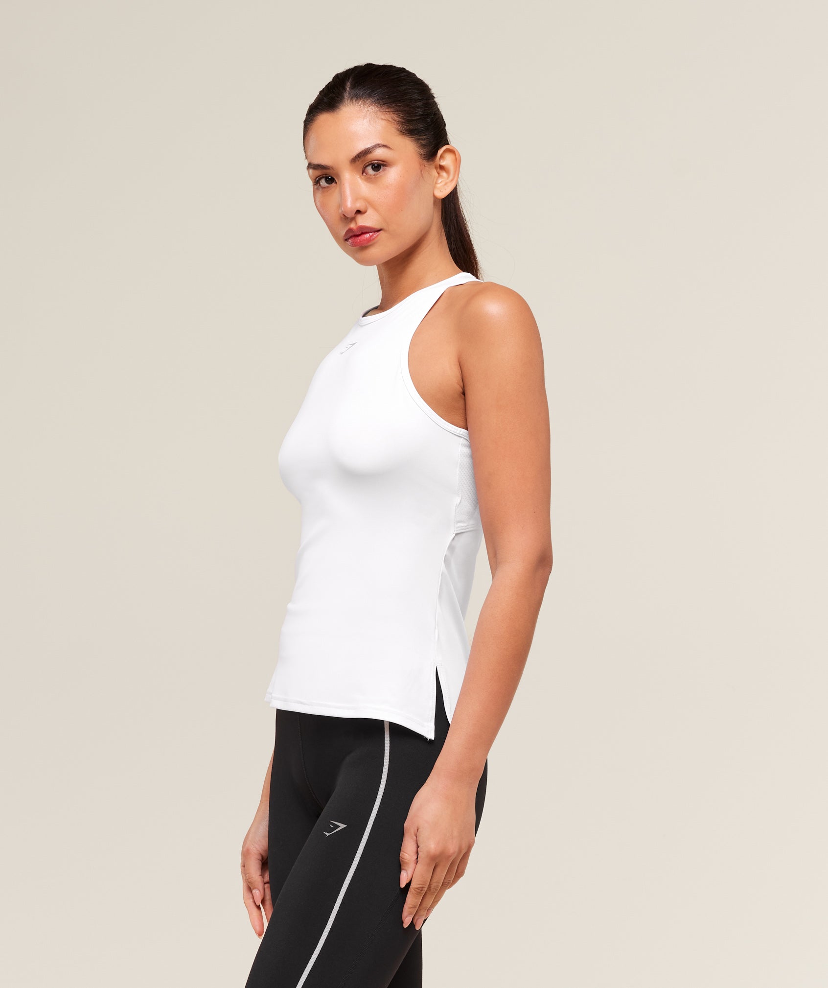 Running Back Vent Tank White