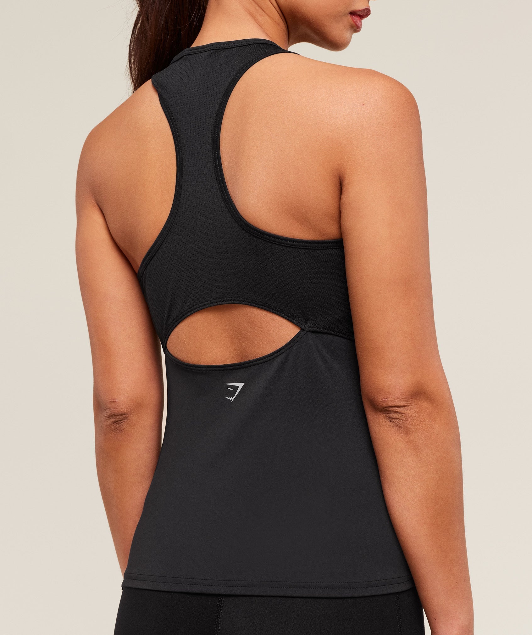 Running Back Vent Tank Black