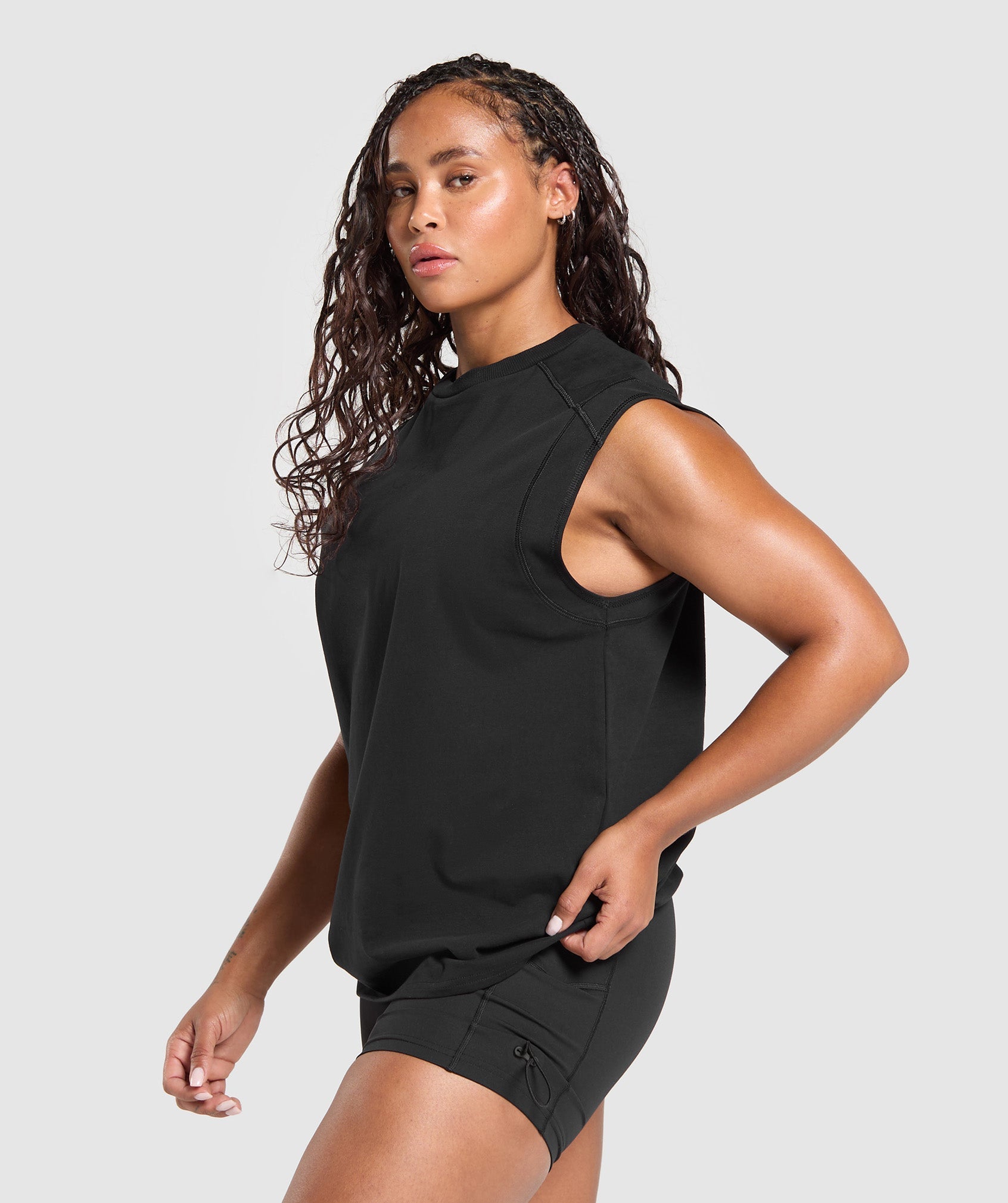 Legacy Logo Tank Black