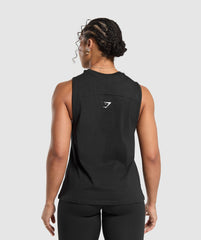 Fraction Tank Black/White