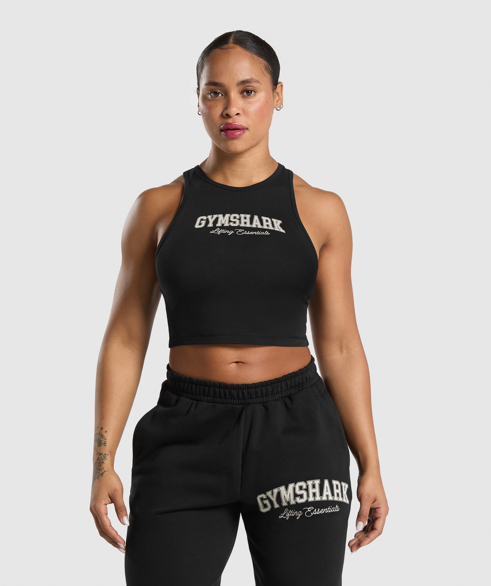 Lifting Essentials Graphic Tank Black