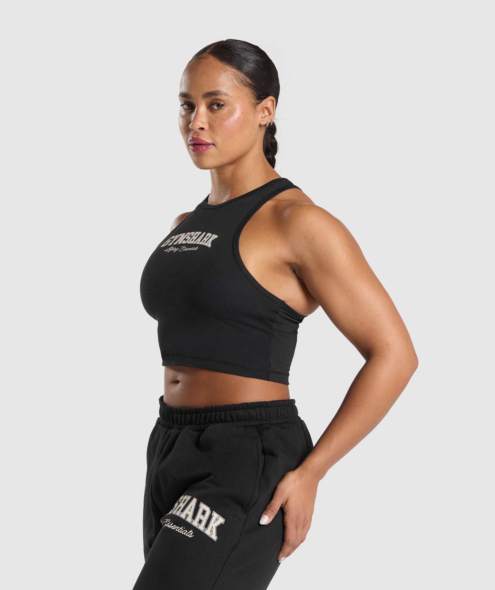 Lifting Essentials Graphic Tank Black