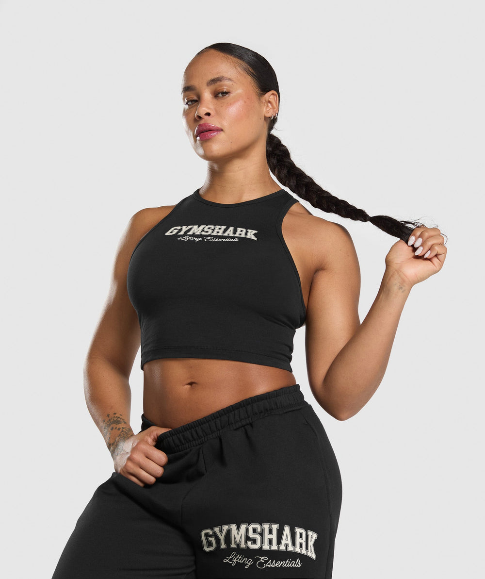 Lifting Essentials Graphic Tank Black