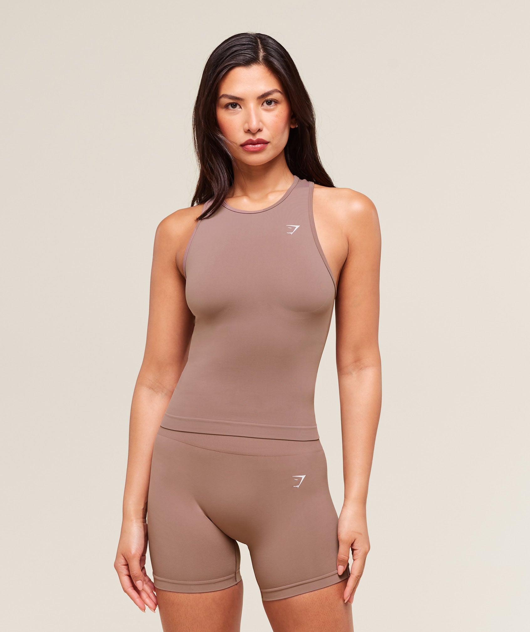 Everyday Seamless Tight Fit Tank Chestnut Pink
