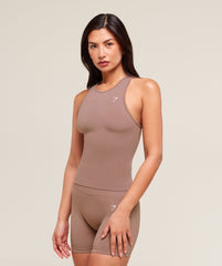 Everyday Seamless Tight Fit Tank Chestnut Pink