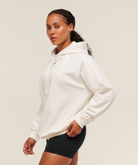 Strength Department Oversized Hoodie Soft White