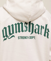 Strength Department Oversized Hoodie Soft White